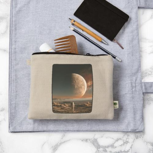 Astronaut on an Alien Moon - Hemp Carry All Pouch