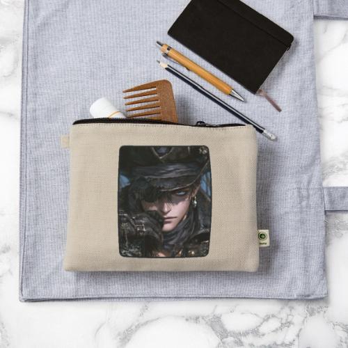 Dark Anime Pirate Warrior - Hemp Carry All Pouch