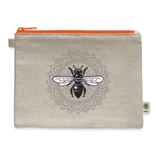 Queen Bee - Hemp Carry All Pouch