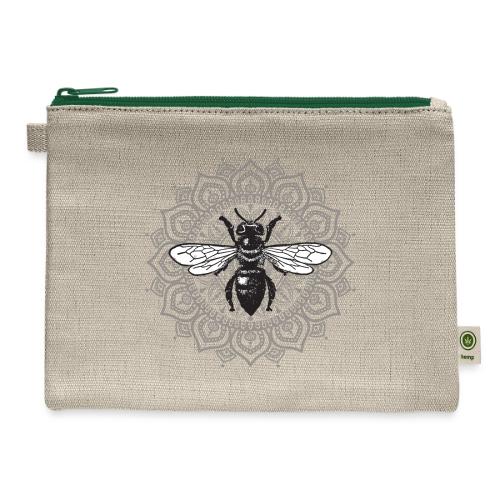 Queen Bee - Hemp Carry All Pouch