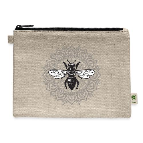 Queen Bee - Hemp Carry All Pouch
