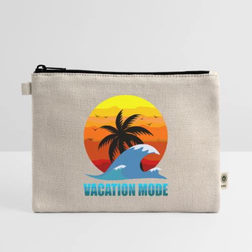 Vacation mode: Sunset Escape - Hemp Carry All Pouch