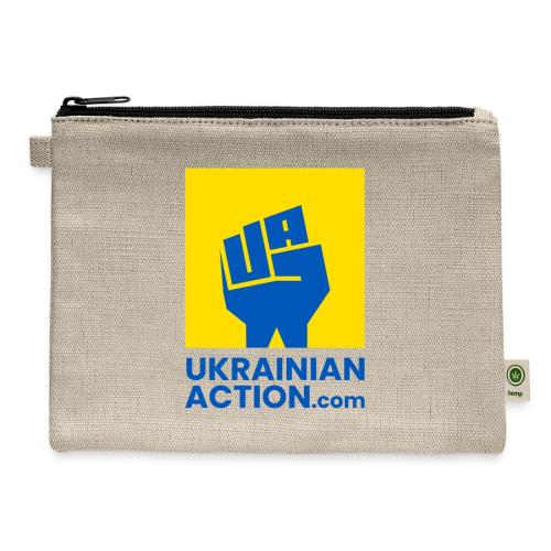 UA Power fist logo.com - Hemp Carry All Pouch