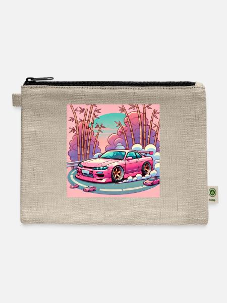 Choro Q Silvia - Hemp Carry All Pouch - natural