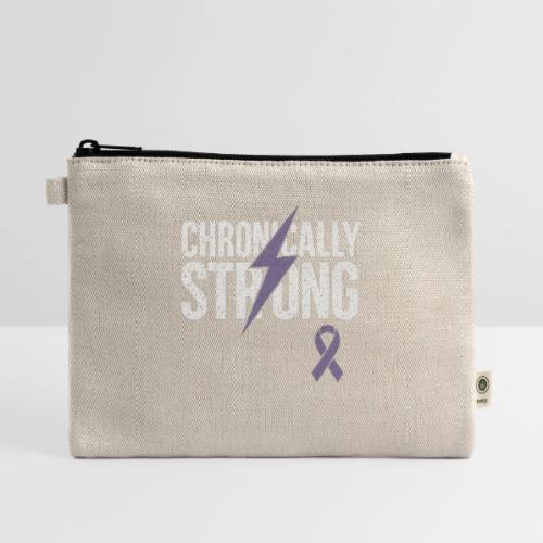 Chronically Strong - Hemp Carry All Pouch
