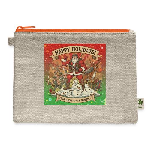 taw santa - Hemp Carry All Pouch