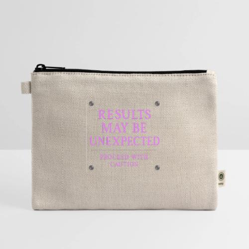 Results - Neon Purple - Hemp Carry All Pouch