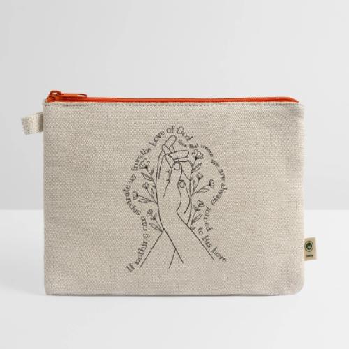 Joined to God's Love - Hemp Carry All Pouch