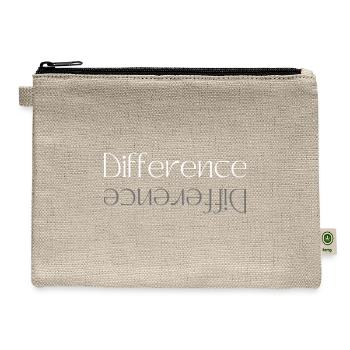 Make Difference - Hemp Carry All Pouch - natural - Front