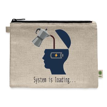 System is loading - Hemp Carry All Pouch - natural - Front