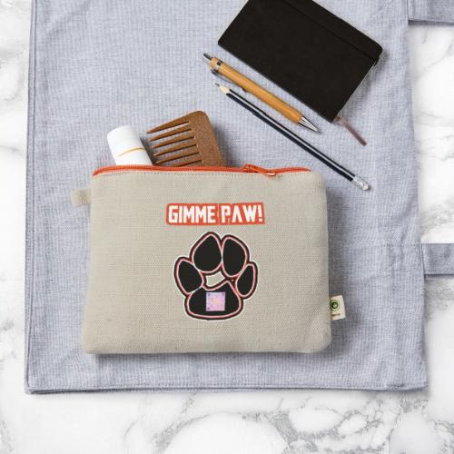 Jack-Jack’s Paw (Proceeds go to ASPCA!) - Hemp Carry All Pouch
