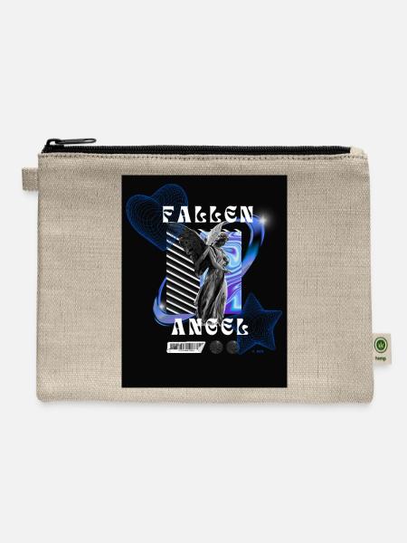 Fallen Angel - Hemp Carry All Pouch - natural