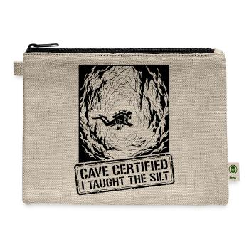 Ocean Depth Collective - Hemp Carry All Pouch - natural - Front