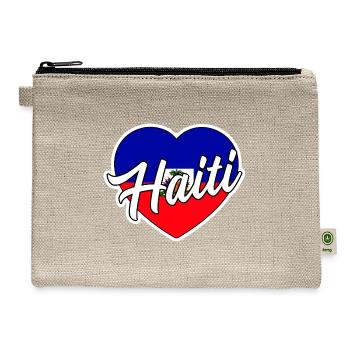 Haiti - Hemp Carry All Pouch - natural - Front
