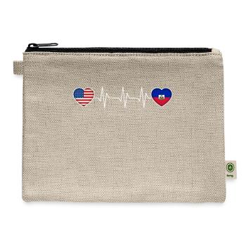 Haiti - Hemp Carry All Pouch - natural - Front