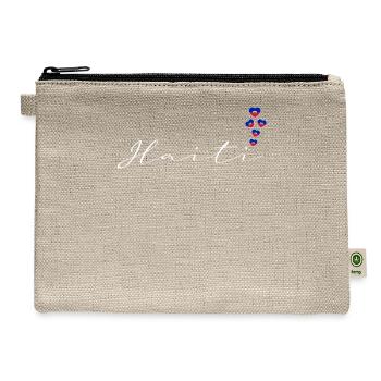 Haiti - Hemp Carry All Pouch - natural - Front