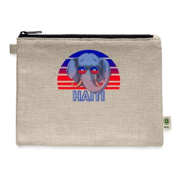 Haiti - Hemp Carry All Pouch - natural - Front