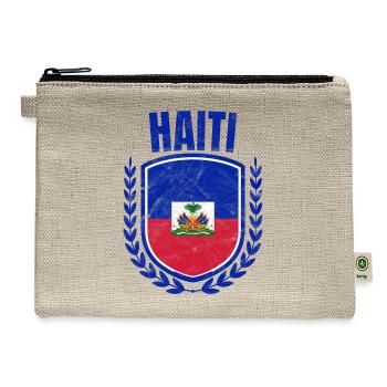 Haiti - Hemp Carry All Pouch - natural - Front