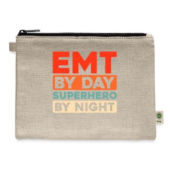 Emt Paramedic - Hemp Carry All Pouch - natural - Front