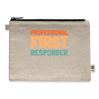 Emt Paramedic - Hemp Carry All Pouch - natural - Front