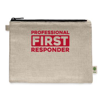 Emt Paramedic - Hemp Carry All Pouch - natural - Front