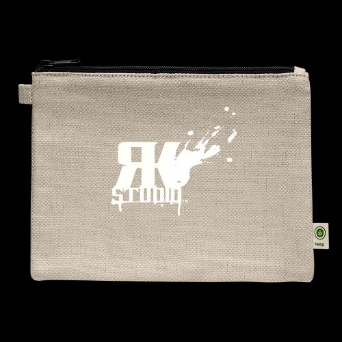 RKStudio White Logo Version - Hemp Carry All Pouch