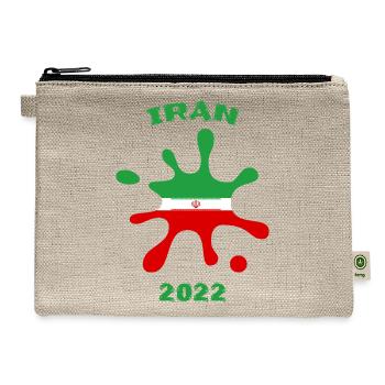 IRAN - Hemp Carry All Pouch - natural - Front