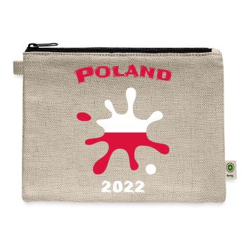 Poland - Hemp Carry All Pouch - natural - Front