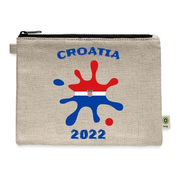CROATIA - Hemp Carry All Pouch - natural - Front