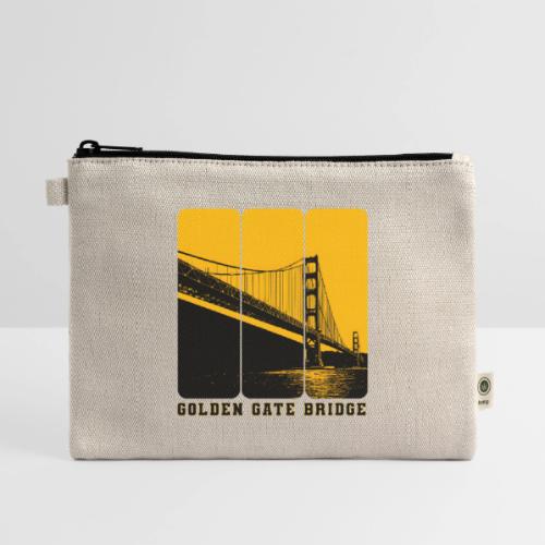 Golden Gate Bold Icon - Hemp Carry All Pouch