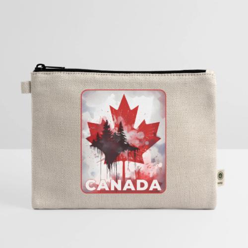 Canada's Maple Leaf Pride - Hemp Carry All Pouch