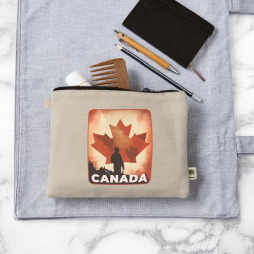 Canada Stands Tall - Hemp Carry All Pouch