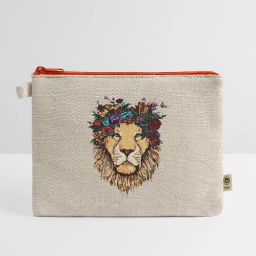 Crown of beauty - Hemp Carry All Pouch