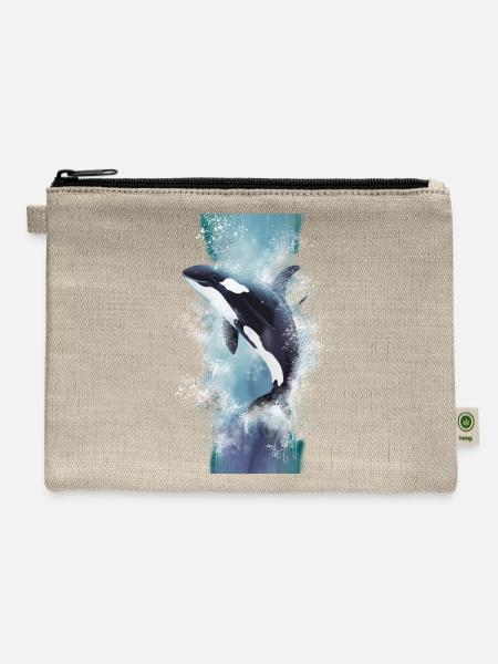 orca - Hemp Carry All Pouch - natural