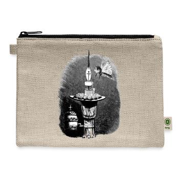Puseyite Butterfly And Roman Candle - Human Butter - Hemp Carry All Pouch - natural - Front