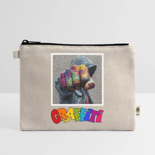 Graffiti: Urban Expression - Hemp Carry All Pouch