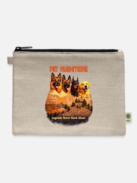 PET_RUSHMORE - Hemp Carry All Pouch - natural