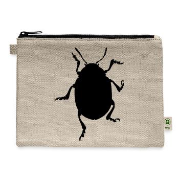 Colorado Potato Beetle - Hemp Carry All Pouch - natural - Front
