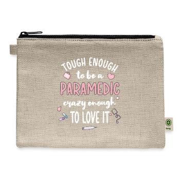 Paramedic EMS Week Paramedic Appreciation Gifts - Hemp Carry All Pouch - natural - Front
