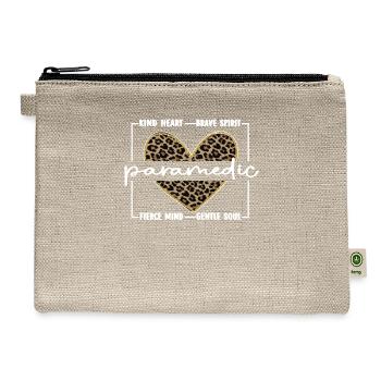 Paramedic Appreciation Paramedic EMS Week Gift - Hemp Carry All Pouch - natural - Front