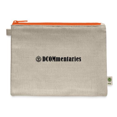 DCOMmentaries Podcast Logo - Hemp Carry All Pouch