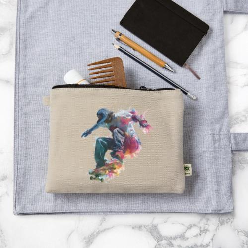 Skateboarding: Ride the Colors - Hemp Carry All Pouch