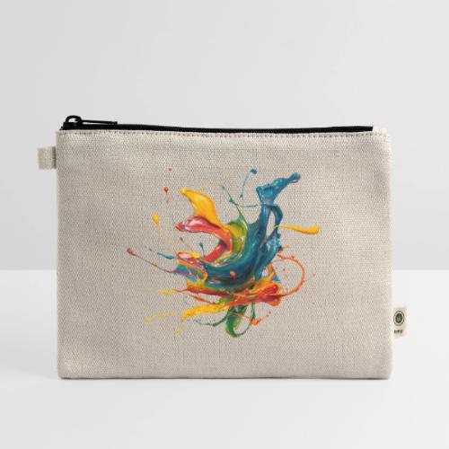 Chromatic Flow - Hemp Carry All Pouch