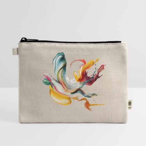 Abstract Chaos - Hemp Carry All Pouch