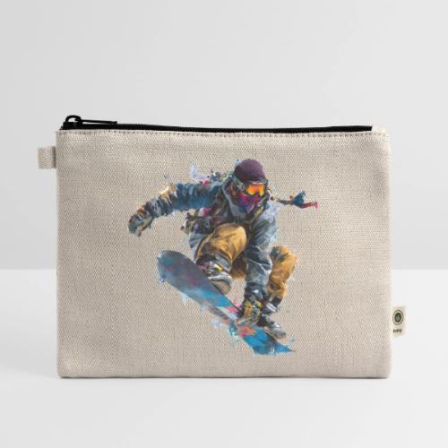 Snowboarding: Splash of Speed - Hemp Carry All Pouch