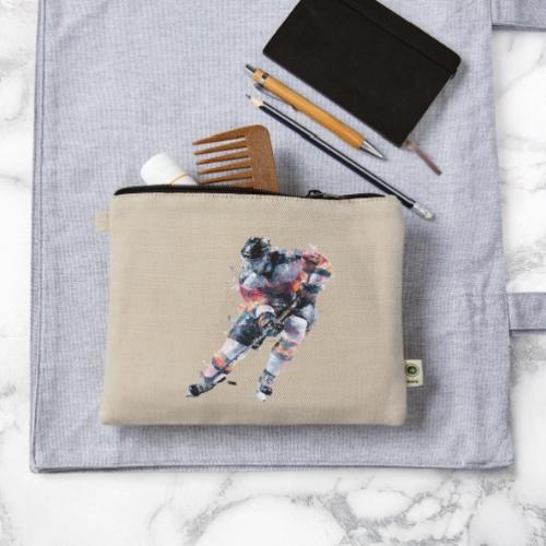Hockey: Frozen Motion - Hemp Carry All Pouch