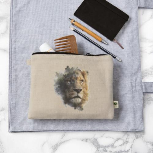 Forest-Soul Lion - Hemp Carry All Pouch