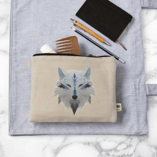 Ivory Grace Wolf - Hemp Carry All Pouch