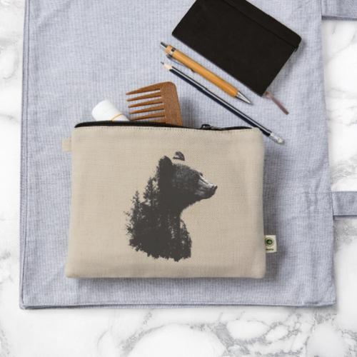 Forest Within the Bear - Hemp Carry All Pouch