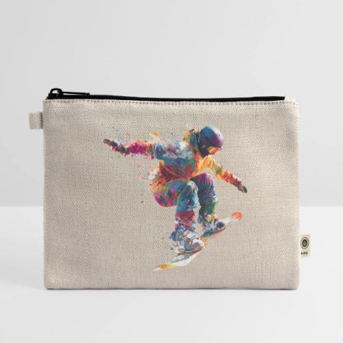 Snowboarding: Frozen Flight - Hemp Carry All Pouch